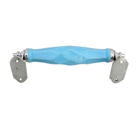 Sky Blue Cut Ceramic Handle