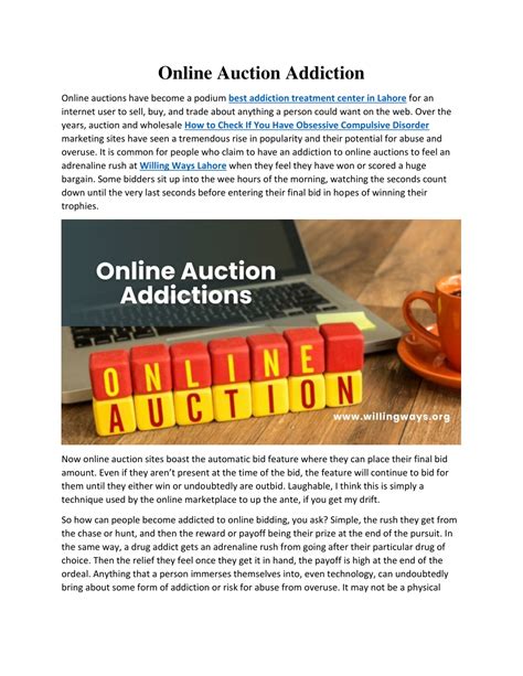 PPT - Online Auction Addiction PowerPoint Presentation, free download ...
