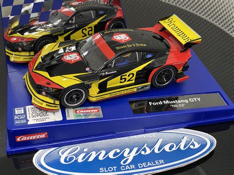 Carrera D132 31031 Ford Mustang GTY, 1/32 Slot Car.