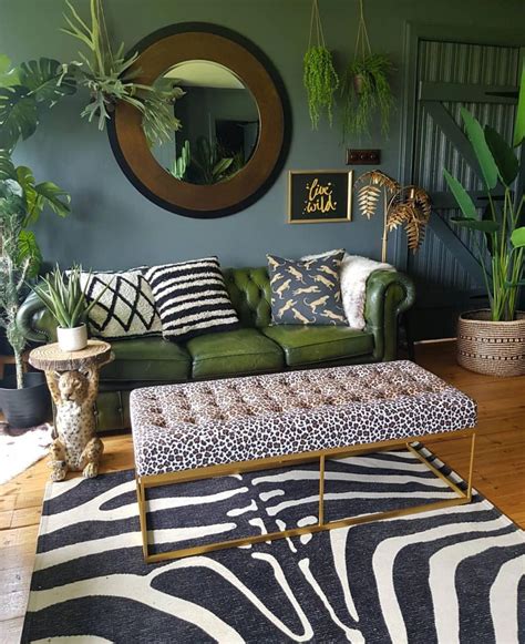 jungle theme living room