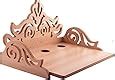 7cr Wooden Wall Shelf - (7.5x7 in, Light Brown): Amazon.in: Home & Kitchen
