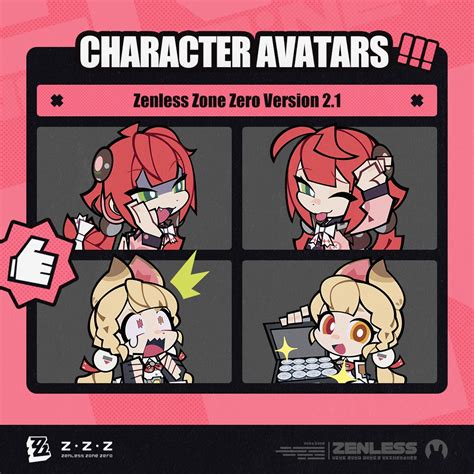 Zenless Zone Zero | Zenless Zone Zero Version 2.1 Character Avatars ...