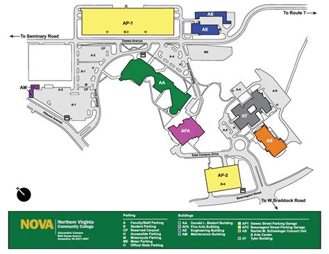 Alexandria Nova Campus Map at Melissa Adkins blog