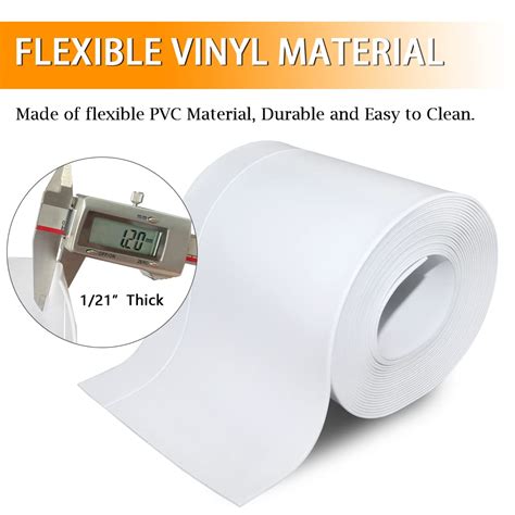 Buy Vinyl Wall Base 4 Vinyl Baseboard Molding Flexible Vinyl Floor Base ...
