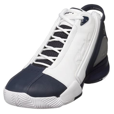 Buy Reebok Men's ATR On Fire Basketball Shoe, White/Navy/Silver, 7.5 M ...