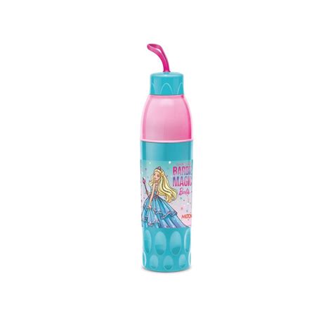MILTON Barbie 900 Kool Mate Water Bottle, 740 ml, Blue and Pink ...