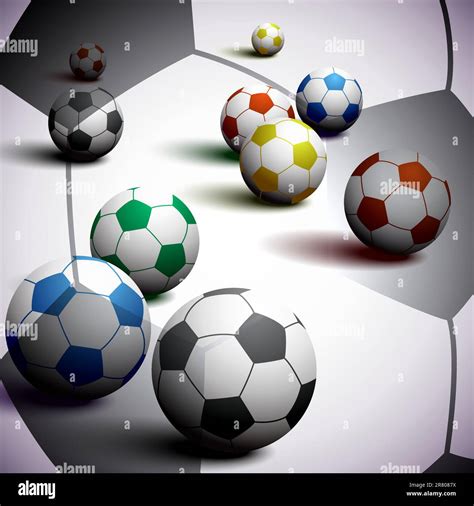 Silhouette shadow soccer football Stock Vector Images - Alamy