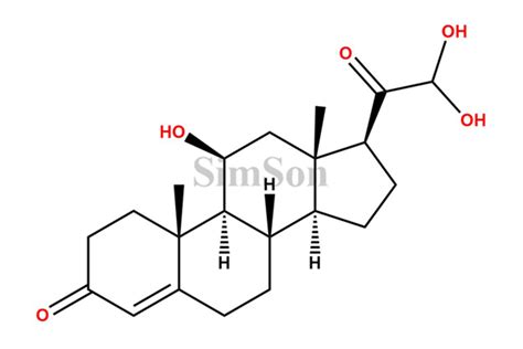 Hydrocortisone Glyoxal Hydrate Isomer-I | CAS No- 1960421-03-7 | Simson ...