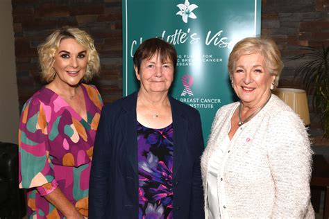 Chairperson Caroline Downey, Charlotte's Mum Virgie and Johanna Downes ...