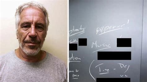 Jeffrey Epstein photos released: A look at eerie, cryptic messages ...