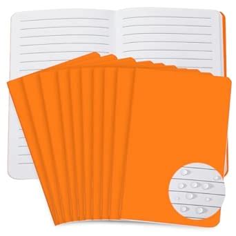 Seajan 10 Pack Waterproof Pocket Notebook 3.5 x 5.5 Small Weatherproof ...