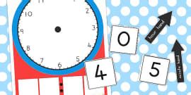 Analogue and Digital Clock Teaching Activity