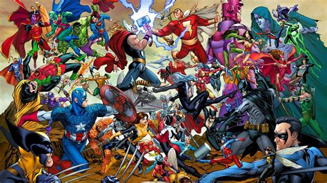 Marvel Vs. DC Wallpapers - Top Free Marvel Vs. DC Backgrounds ...