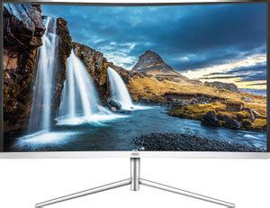 AOC V 68.58 cm (27 inch) Curved Full HD Monitor (C27v1q) Price in India ...