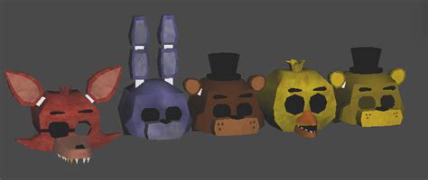 Image result for F-NaF Mask Animation