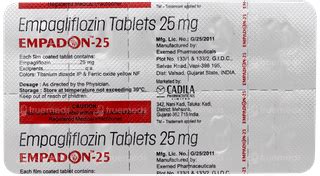 Empadon 25mg Tablet 10 - Uses, Side Effects, Dosage, Price | Truemeds