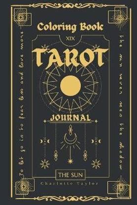 Coloring Book Tarot Journal: Buy Coloring Book Tarot Journal by ...