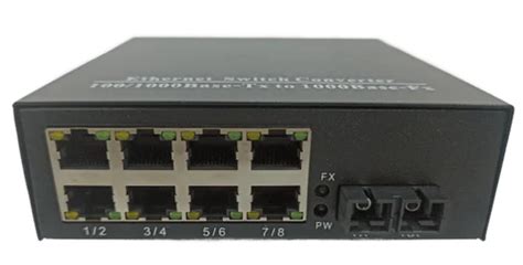 Media Converter - TRICOM Media Converter GIGA Single Mode Dual Fiber ...