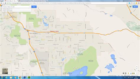Moreno Valley, California Map