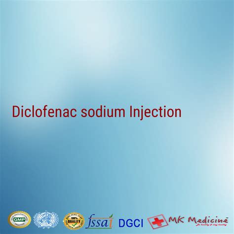 Diclofenac sodium Injection For PCD Franchise