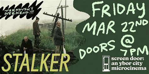 STALKER (1979) by Andrei Tarkovsky, 1624 East 7th Avenue,#228,Tampa ...