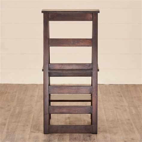 Buy Delta Mango Wood Convertible Ladder Chair - Brown from Home Centre ...
