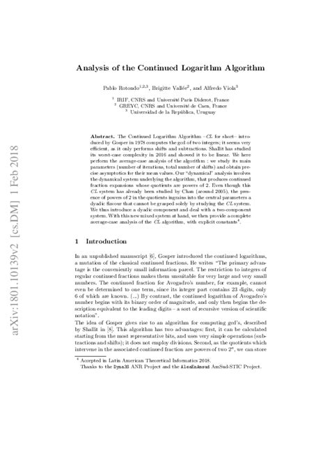 Logarithm Algorithm 的图像结果