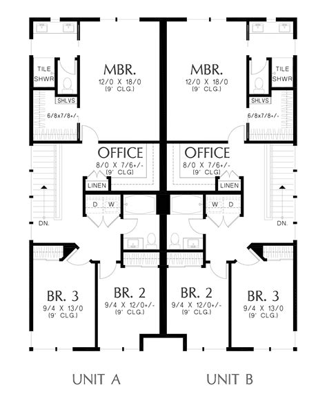 Duplex - Plan 2374
