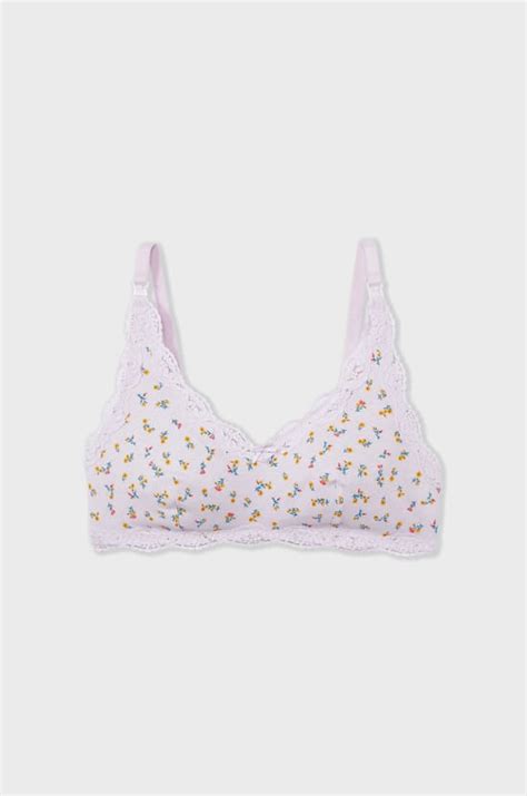 Culotte de maternité détails dentelle MUMMY BELLY ROSE BONBON - ETAM