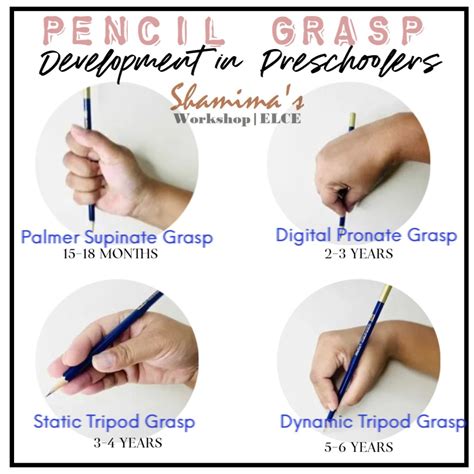 Stages of Pencil Grasp Development