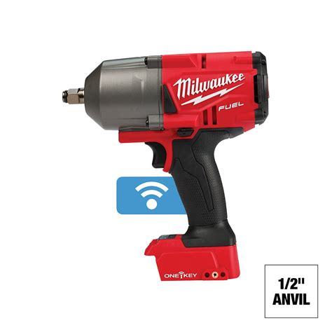 Milwaukee M18 FUEL 1/2in. High Torque Impact Wrench with Light Socket, Drive Size 1/2 in, 18V ...