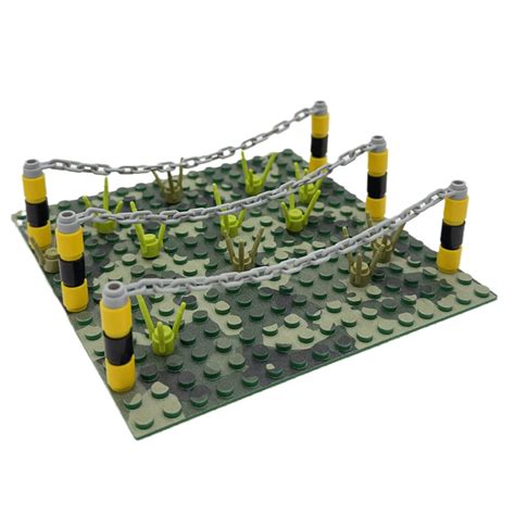 WW2 Military Battle War Scene Building Blocks Toy for Soldier Figures ...