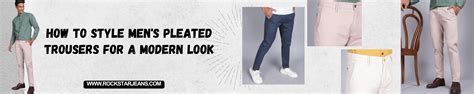How to Style Men's Pleated Trousers for a Modern Look