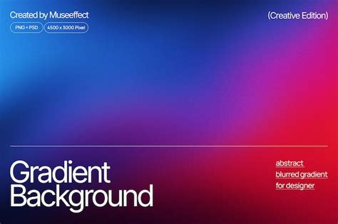 Abstract blurred gradient background for designers | Premium PSD
