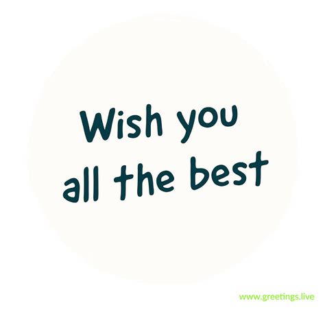 Wish You All The Best | Birthday Cards