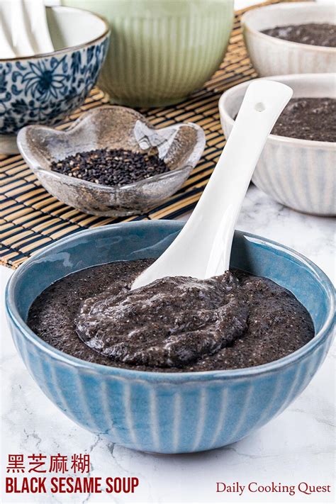 Black Sesame Dessert