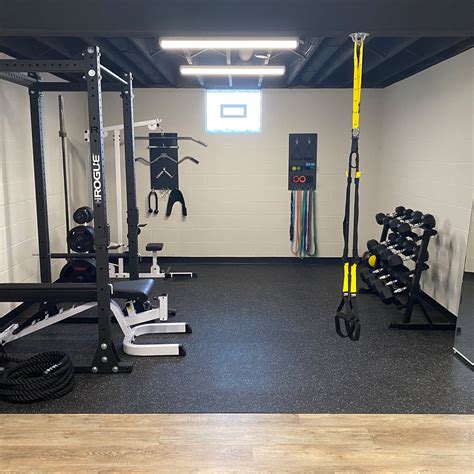 FlooringInc 4'x15' Rubber Gym Flooring Rolls & Reviews | Wayfair