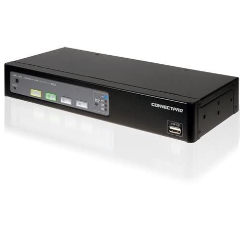 ConnectPro UR Series Kit USB VGA KVM switch w/DDM & multi-hotkey (4 ...