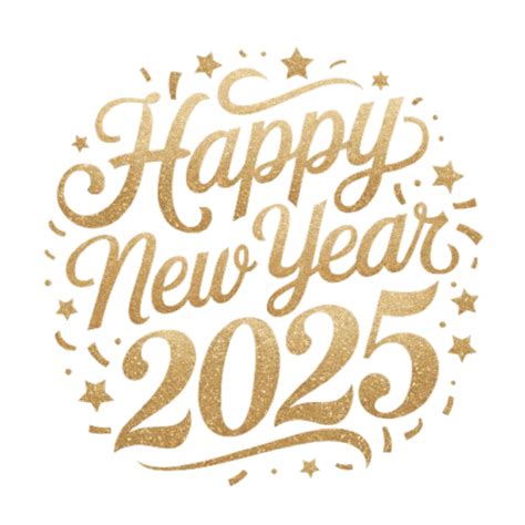Happy New Year To 2025, Happy New Year 2025, Happy, New PNG Transparent ...