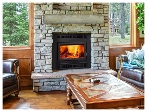 Majestic Products Pioneer III Wood Burning Fireplace - Hearth Appliances