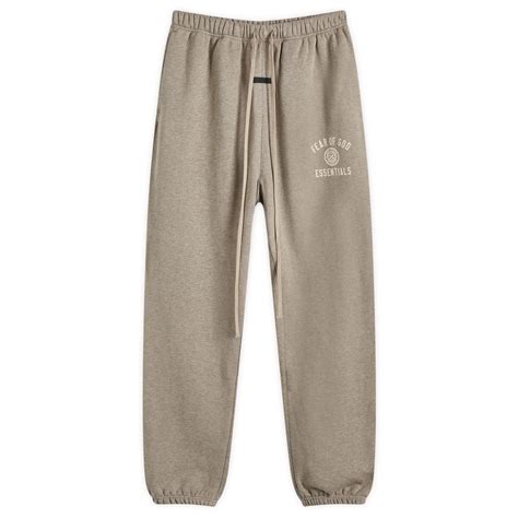 Fear of God ESSENTIALS Fleece Sweatpants Heather Gray | END. (HK)