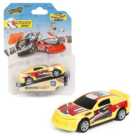Ralleyz Pull Back Crash Car 2 Modes Racing Stunt Vehicle Toy Crash Car ...