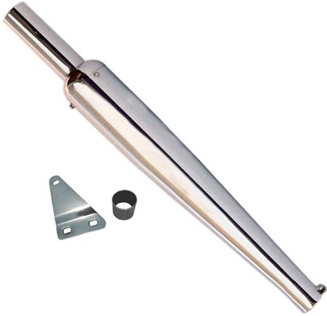 Buy Dhe Best Gold Star/Goldstar Full Chrome Glasswool/Filter Exhaust ...