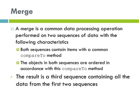 Image result for Merge Syntax