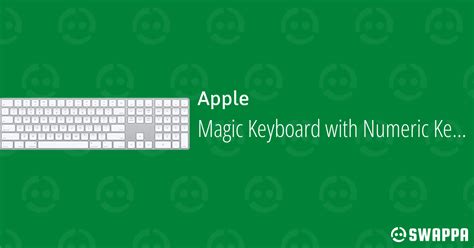 Apple Magic Keyboard with Numeric Keypad - Swappa