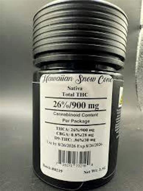 Buy Hawaiian Snow Cone | 3.5g Online | FREE Delivery Available