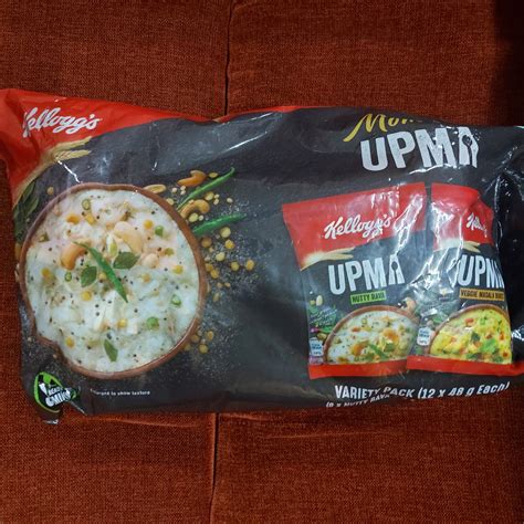 Kellogg’s Upma Variety Pack, 576g (48g x 12). : Amazon.in: Grocery ...