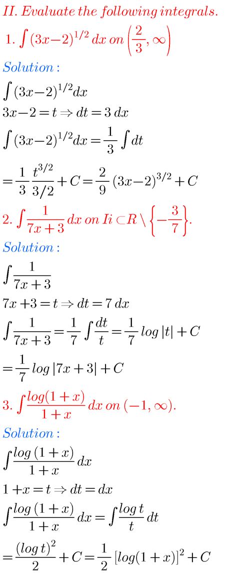 Image result for Practice Maths Integrations