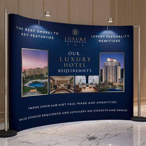 Entry #47 by graphicbox22 for Luxury Hotel Residence Trade Show Banner ...