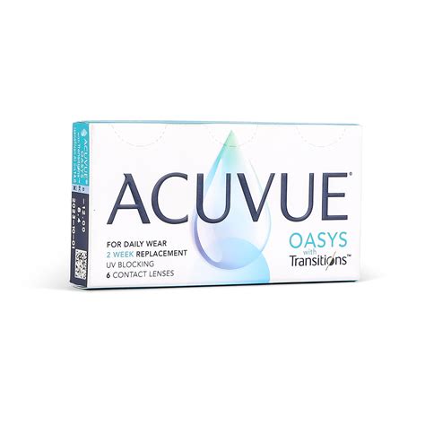 Buy Johnson & Johnson Oasys with Transitions (6 Lens Box)